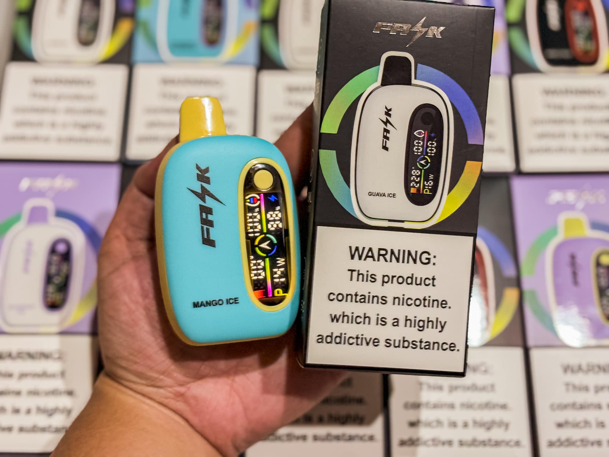 Giới thiệu và review sản phẩm Fask 16000 Hơi – Pod 1 Lần