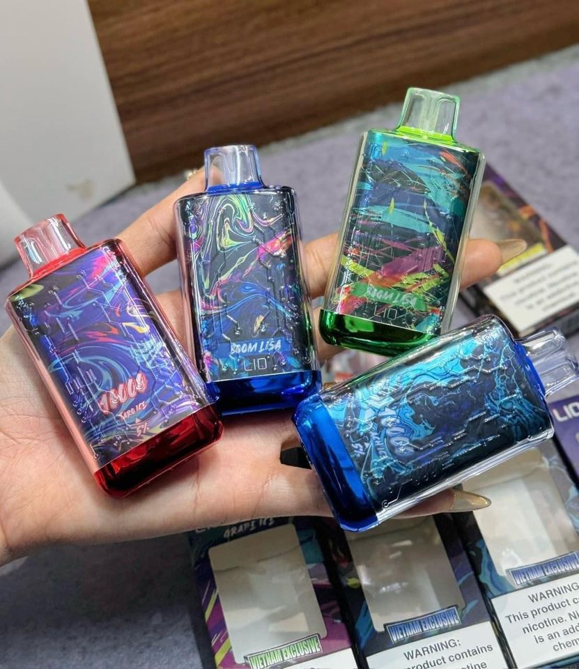 Review sản phẩm LIO BOOM Lisa 10000 Hơi (50mg) – Pod 1 Lần