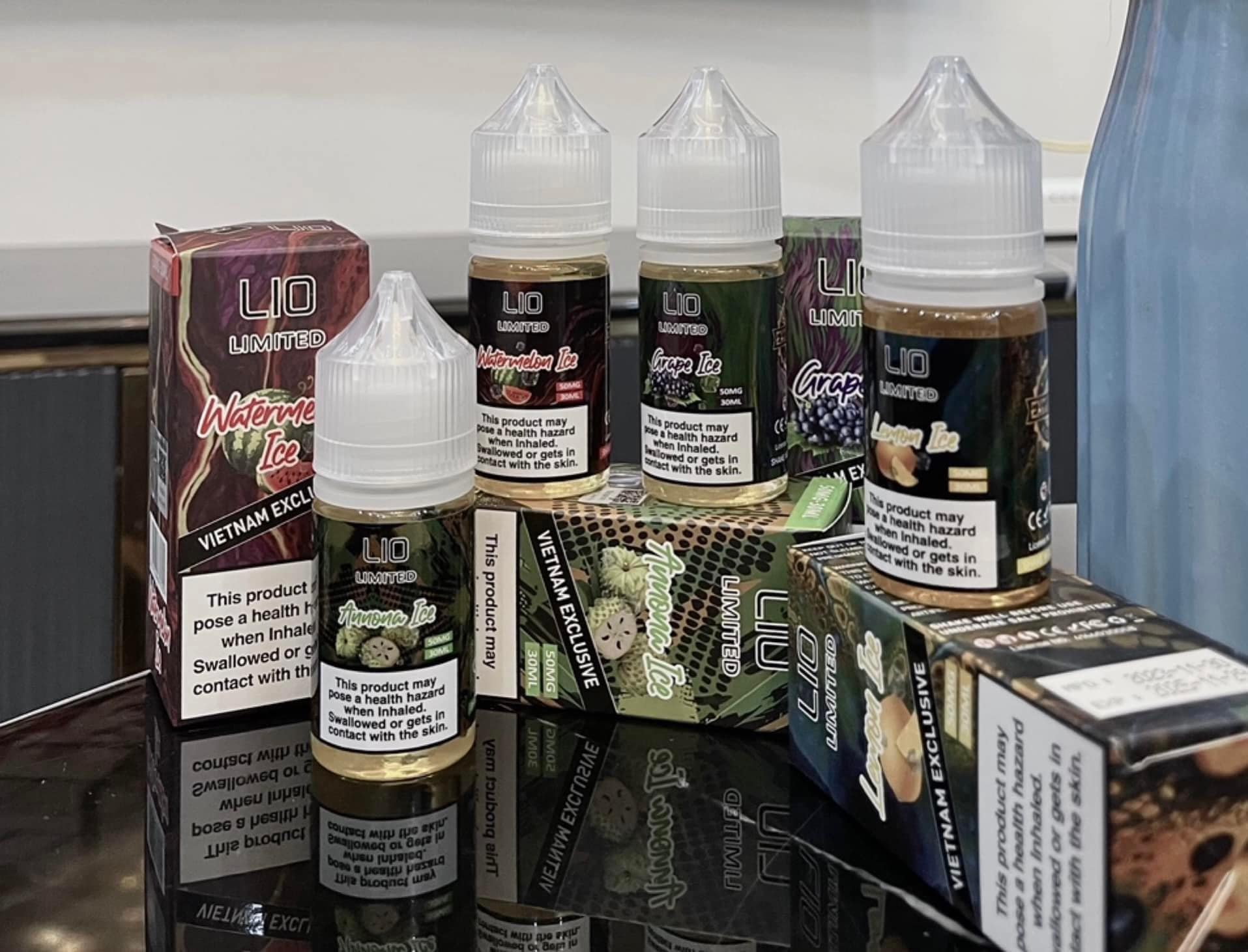 Review chi tiết chai juice Lio Limited Saltnic (30ml / 50mg)