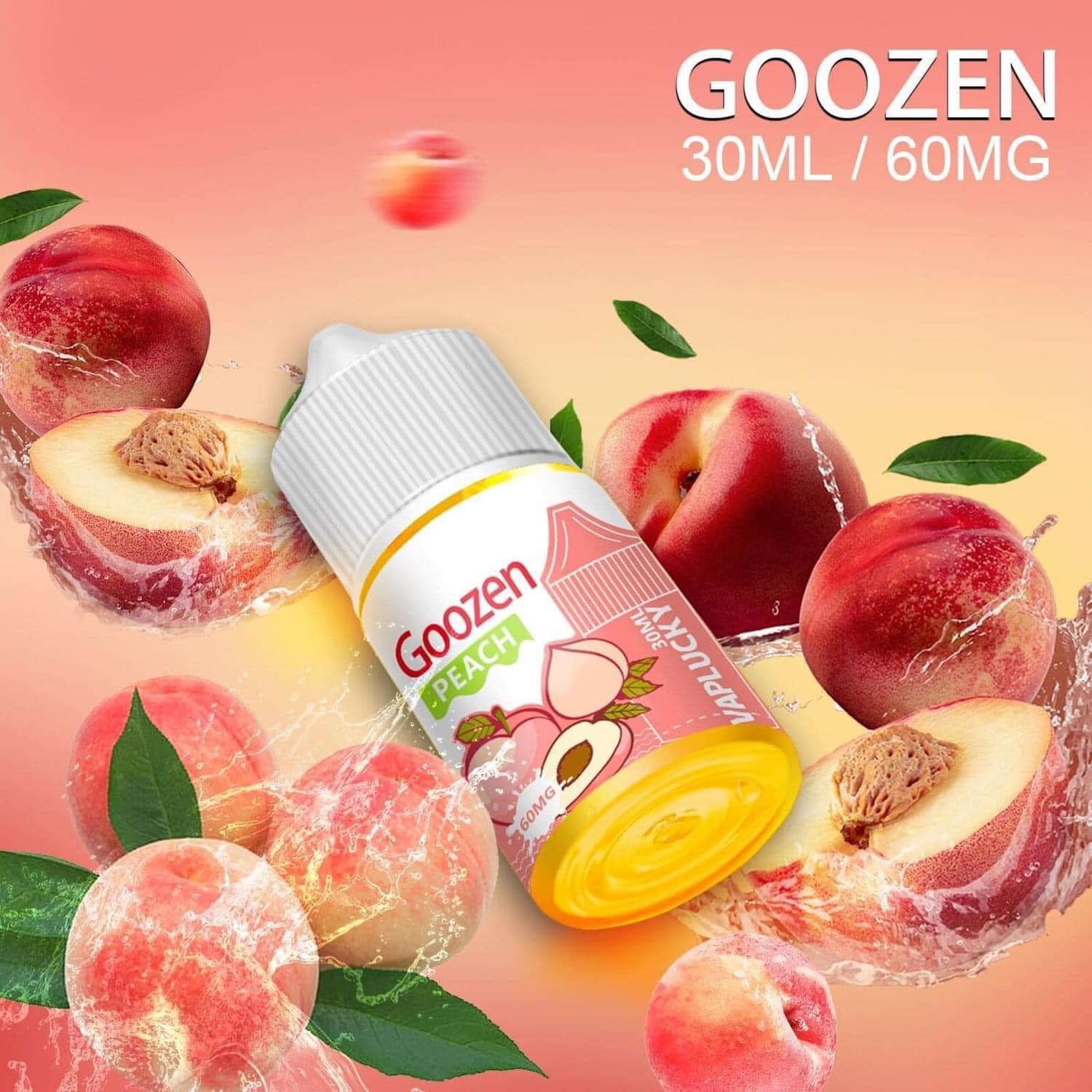 Giới thiệu và review chi tiết chai juice Vaplucky Goozen Saltnic (30ml / 35mg / 50mg / 60mg)