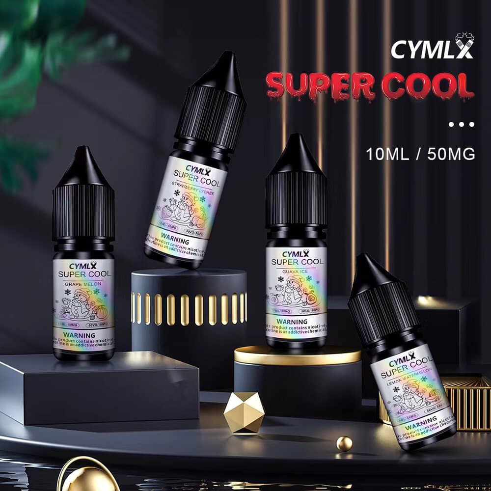 Giới thiệu và review chai juice Cymlx Super Cool Saltnic (10ml / 50mg)