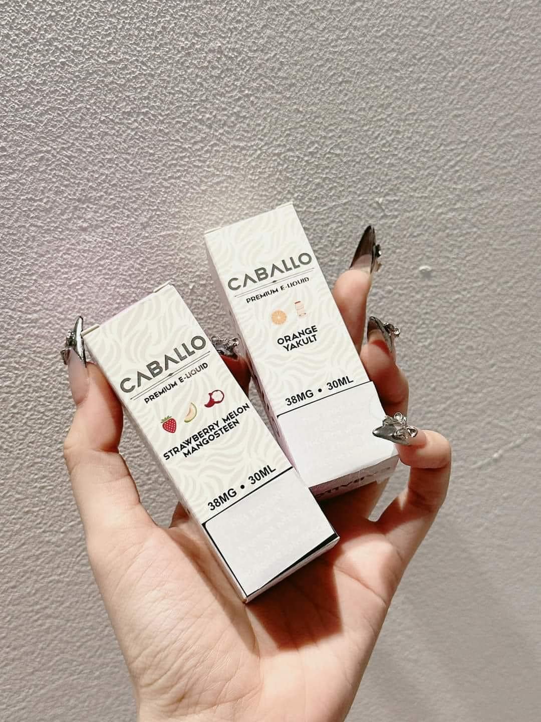 Review chi tiết chai juice Caballo Saltnic 30ml (38mg/58mg)