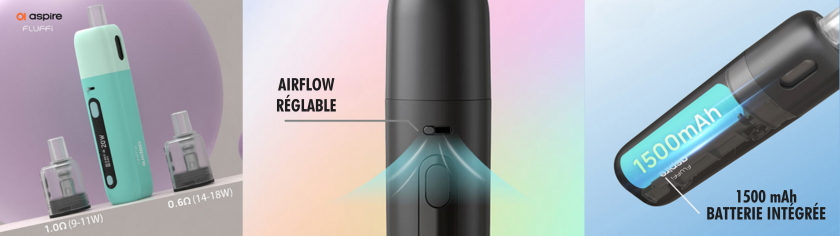 Aspire Fluffi 20W Pod Kit