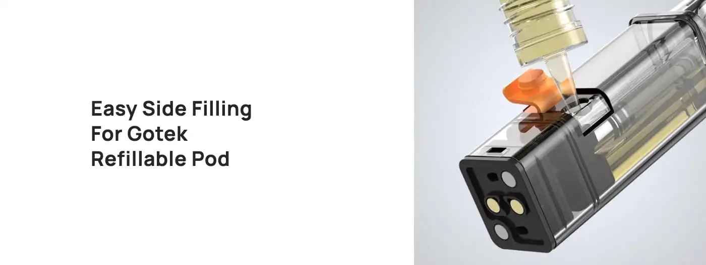 Aspire Gotek Catridge 0.8 ohm (close pod)