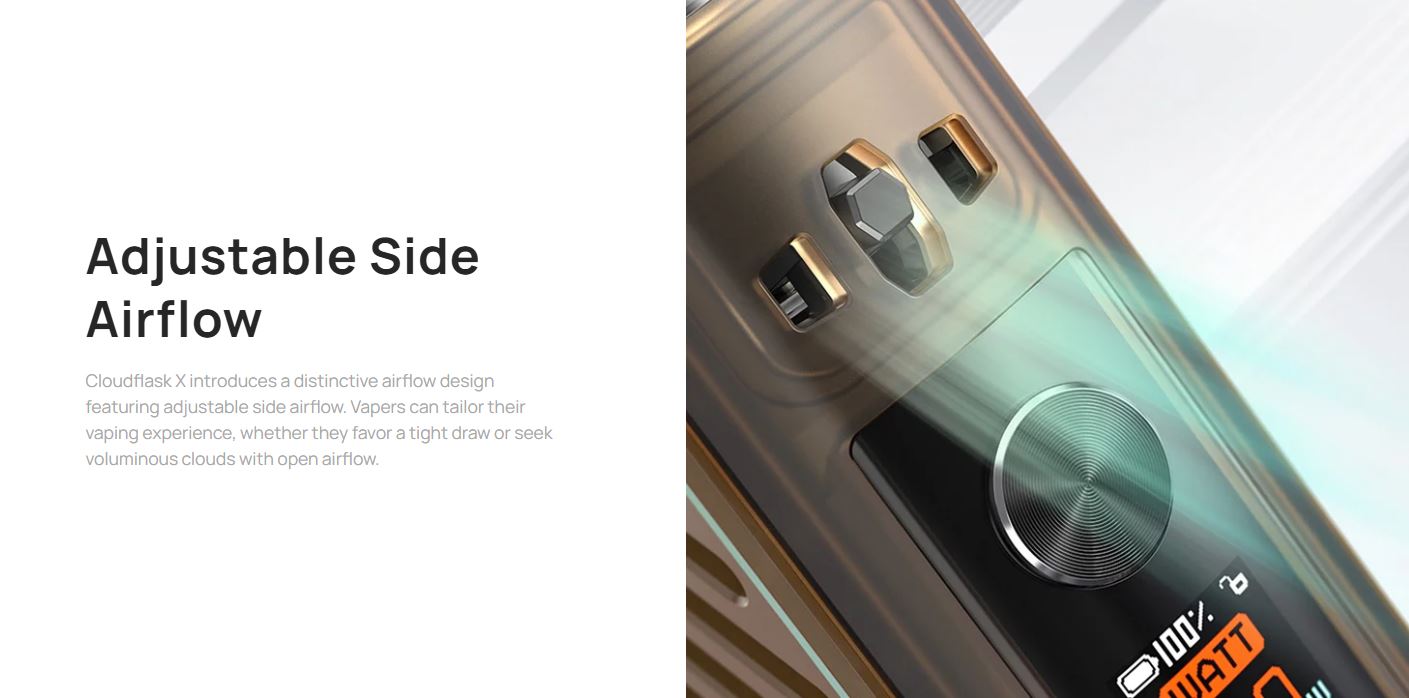 Aspire CloudFlask X 75W Pod Kit