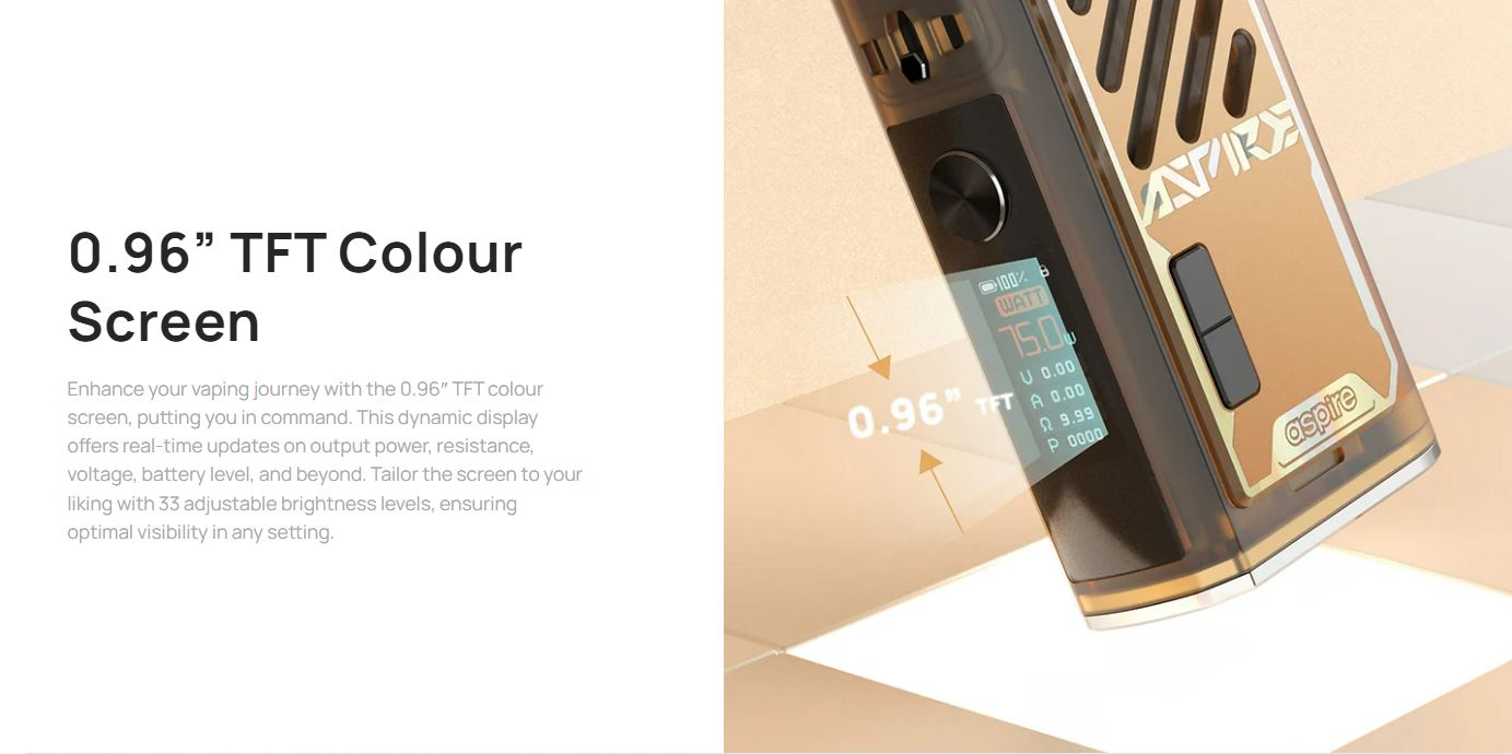 Aspire CloudFlask X 75W Pod Kit