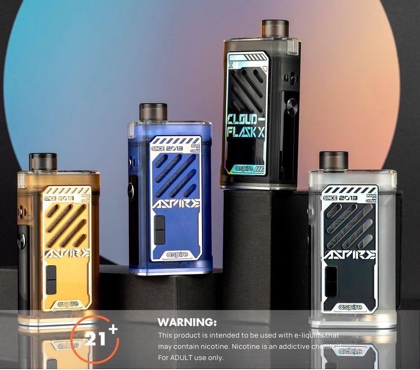 Aspire CloudFlask X 75W Pod Kit