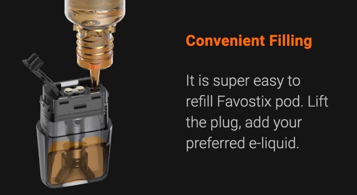 Đầu Pod Aspire Favostix Cartridge 0.6/0.8/1.0 ohm (close pod)