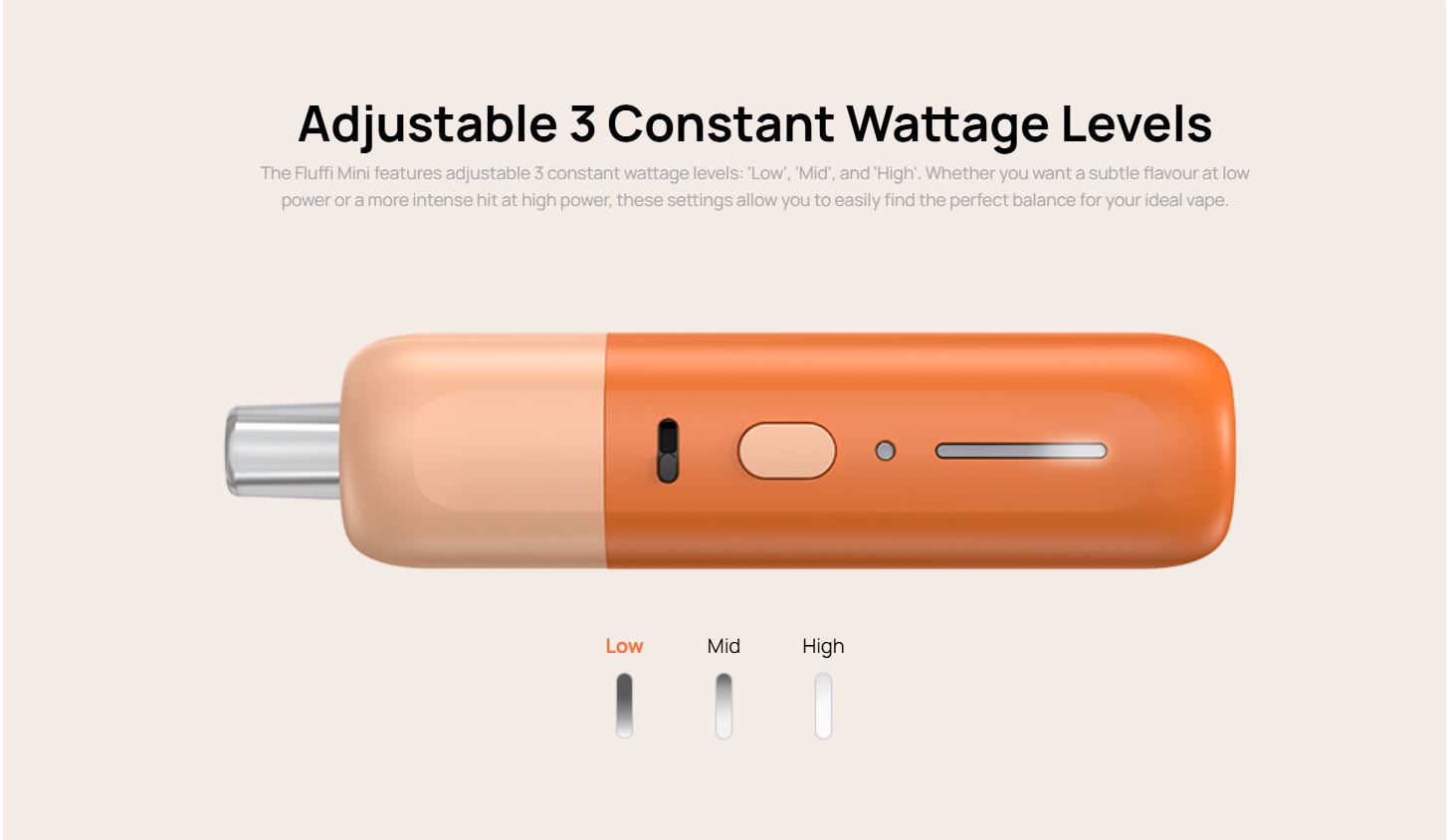 Aspire Fluffi Mini 18W Pod Kit