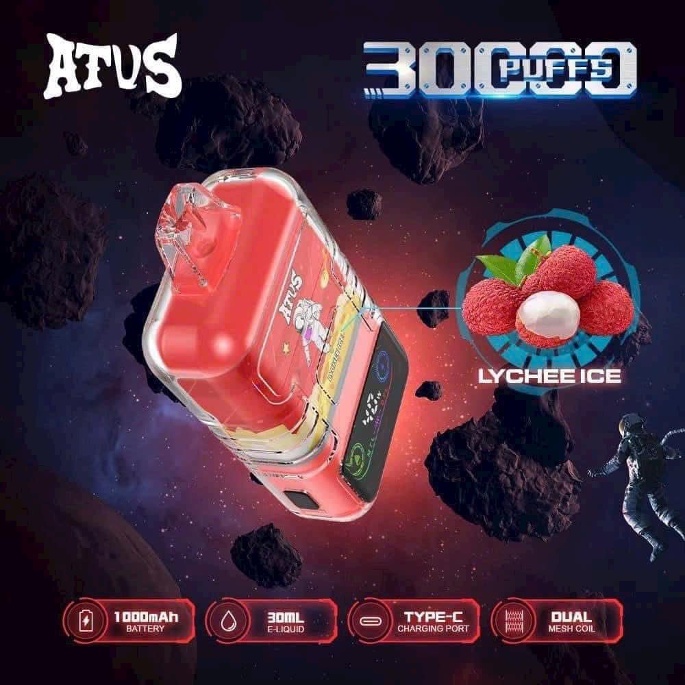 Review chi tiết ATVS 30000 Hơi (50mg) – Pod 1 Lần