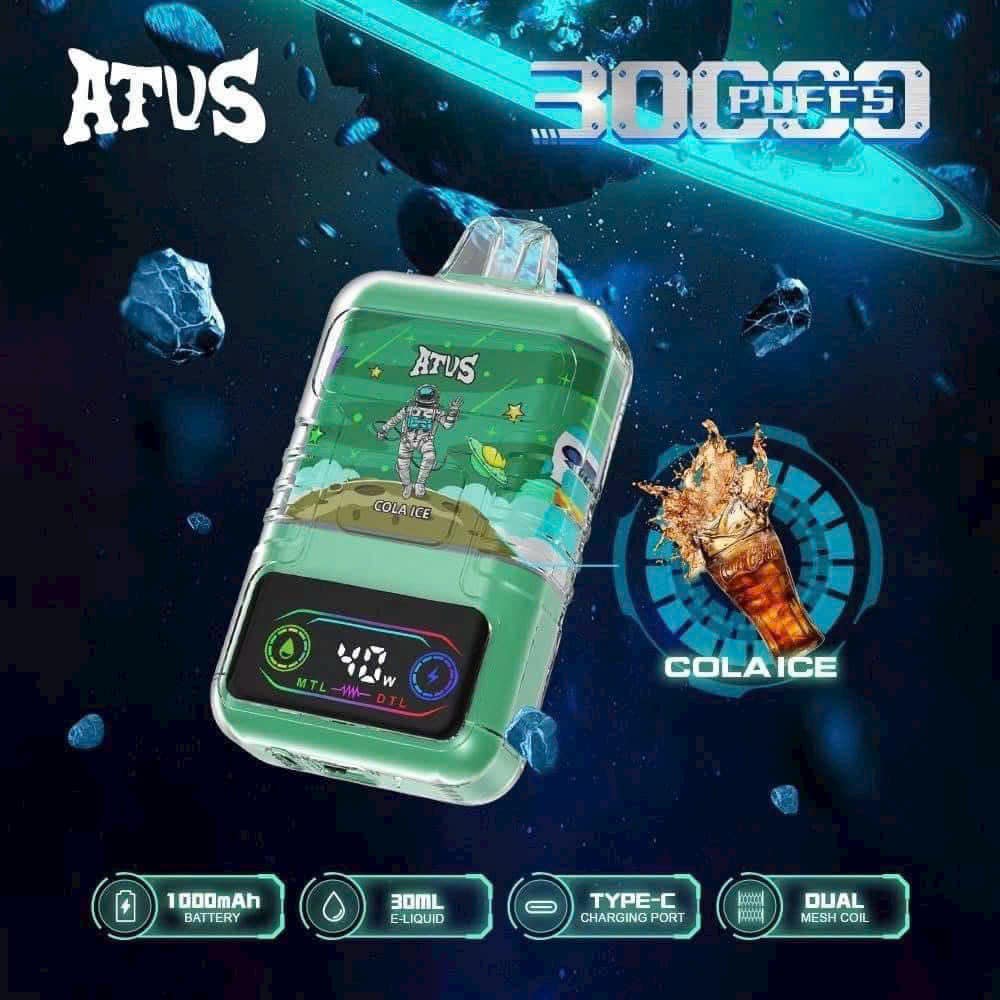 Review chi tiết ATVS 30000 Hơi (50mg) – Pod 1 Lần