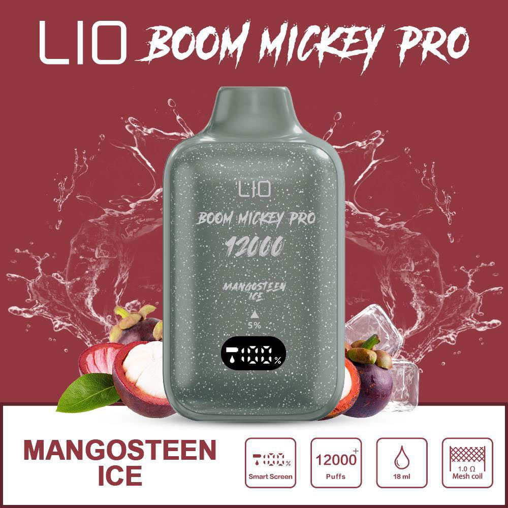 Giới thiệu và review chi tiết LIO Boom Mickey Pro 12000 (50mg) – Pod 1 Lần