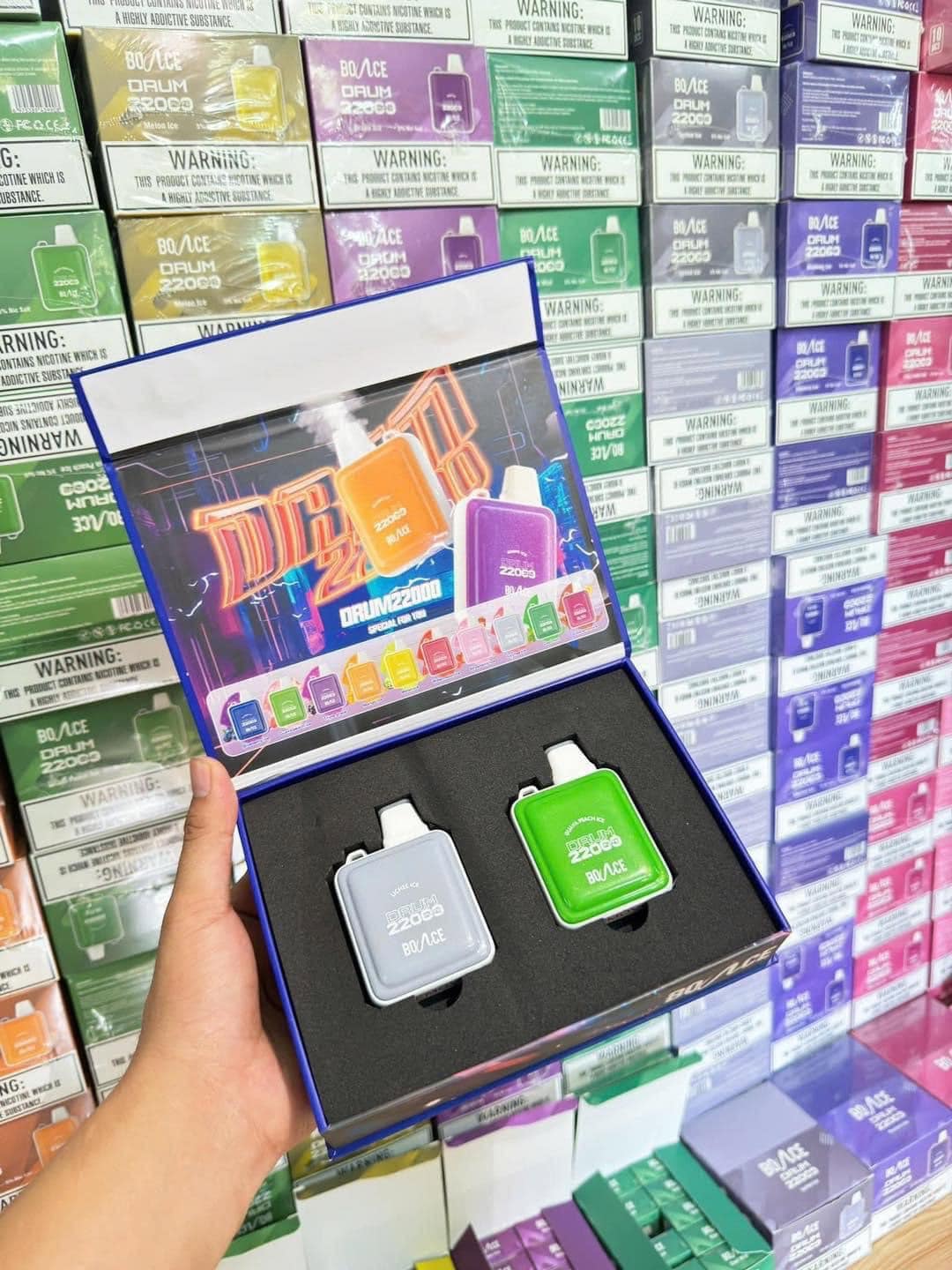 Review chi tiết Bounce Drum 22000 Hơi (50mg) – Pod 1 Lần