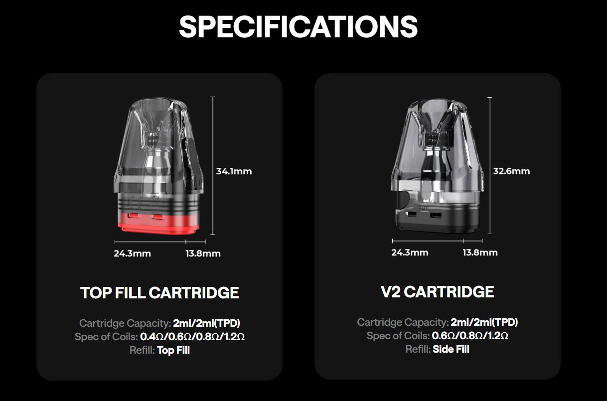 Đầu Pod Thay Thế Cho Máy Oxva Xlim V2 Pod Kit 25W Cartridge