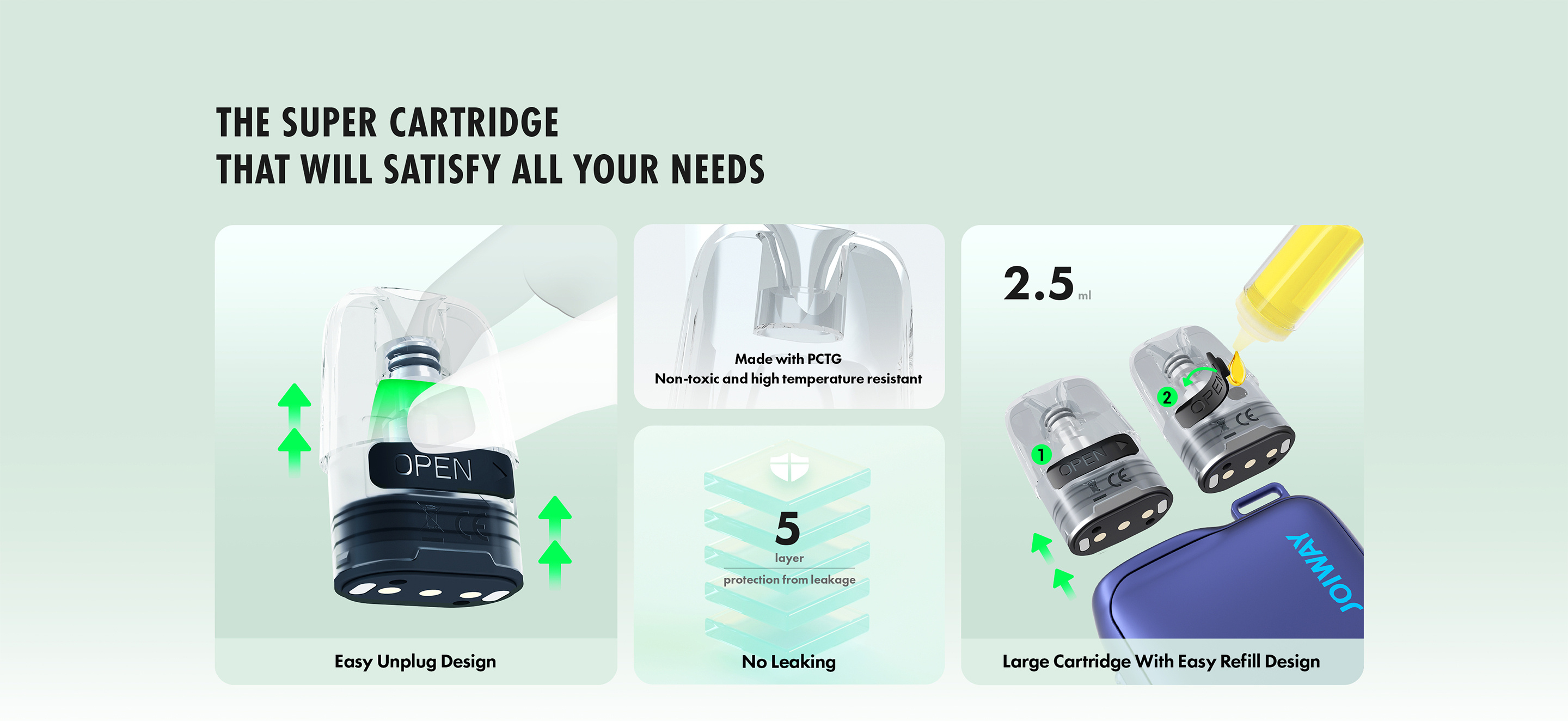Đầu Pod Joiway X1 Cartridge 0.6 / 0.8 ohm
