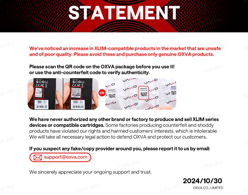 Cách check đầu Pod Xlim Oxva thật hay giả (auth hay fake)