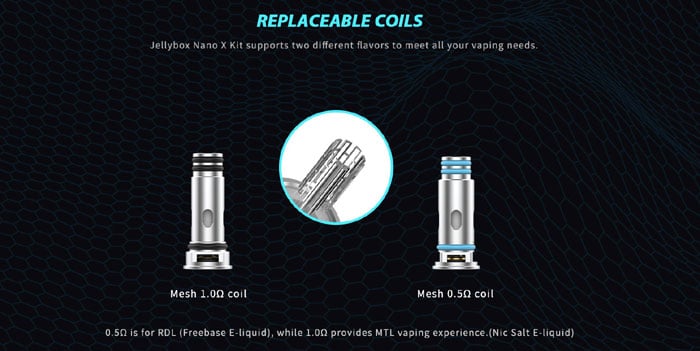 Occ Rincoe Jellybox XS/Nano 0.5 ohm 3pcs/pack