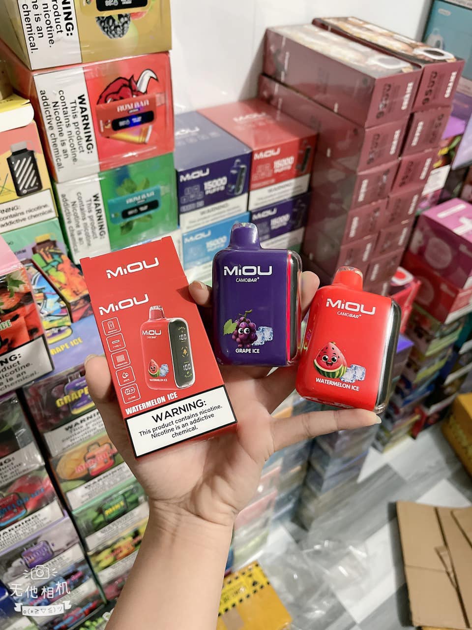 Review chi tiết MiOU Camobar 15000 Hơi (50mg) – Pod 1 Lần