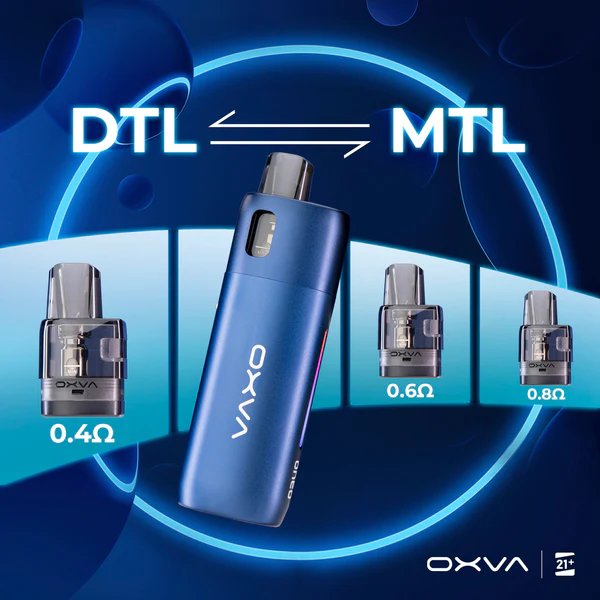 Oxva Oneo Cartridge 0.4 ohm / 0.6 ohm / 0.8 ohm (close pod)