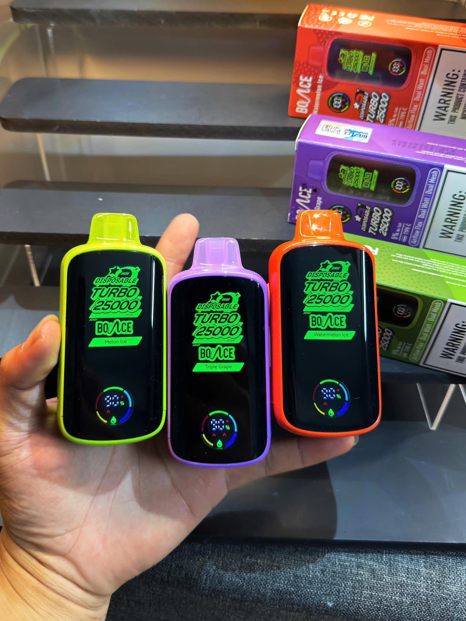 Review chi tiết Turbo 25000 Hơi (50mg) – Pod 1 Lần