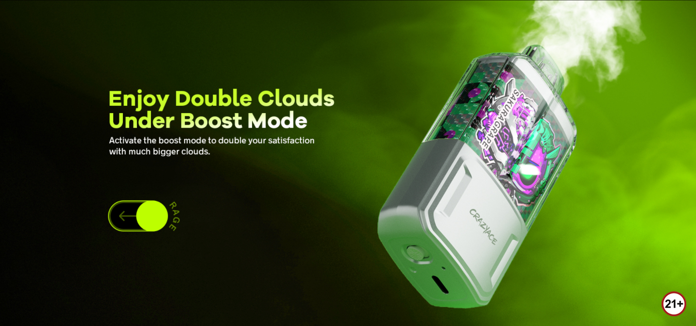 Review chi tiết Crazyace B15000 15000 Hơi (50mg) - Pod 1 lần