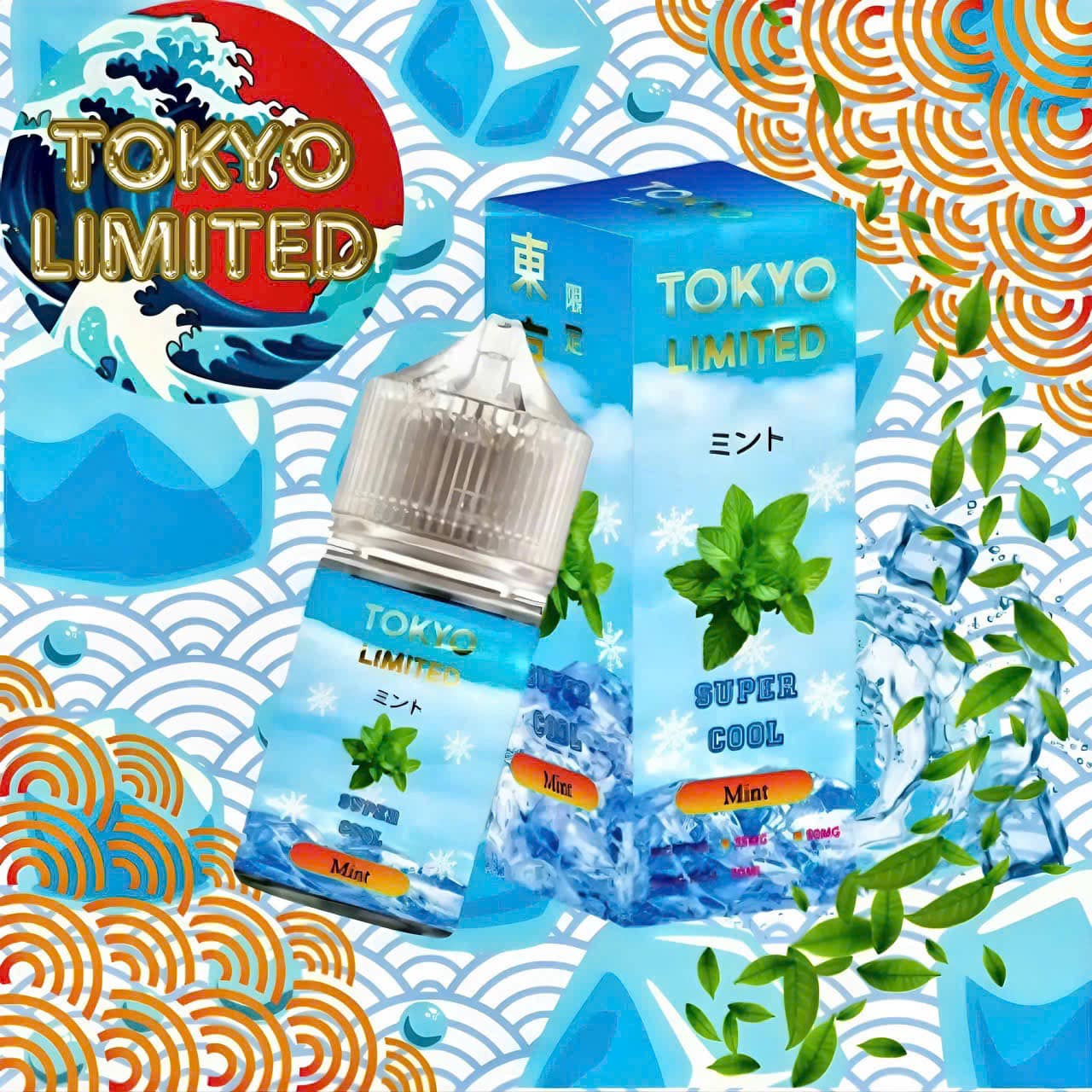 Review chi tiết chai juice Tokyo Limited Saltnic (30ml / 50mg)