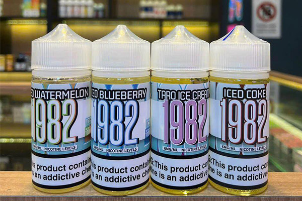 Review chi tiết chai tinh dầu 1982 Freebase 100ml (3mg / 6mg)