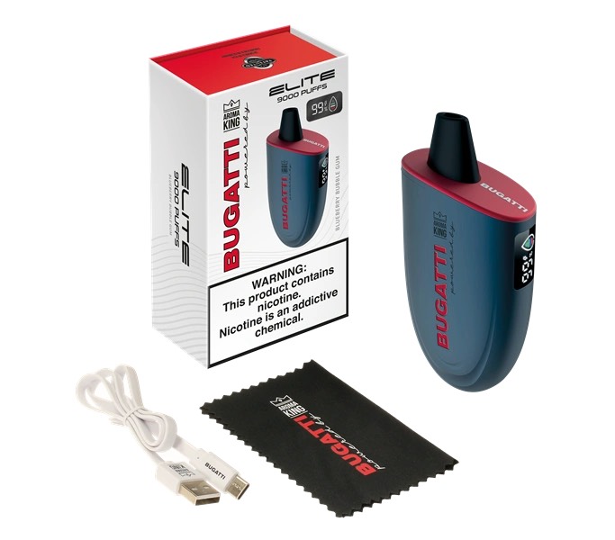 Bugatti Elite 9000 Hơi Kẹo Việt Quất (50mg) – Pod 1 Lần
