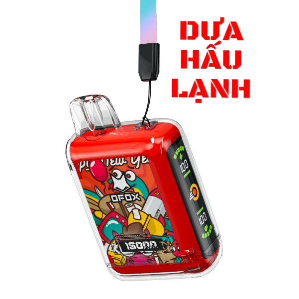 Ofox Seg Bar 15000 Hơi Dưa Hấu Lạnh (50mg) – Pod 1 Lần