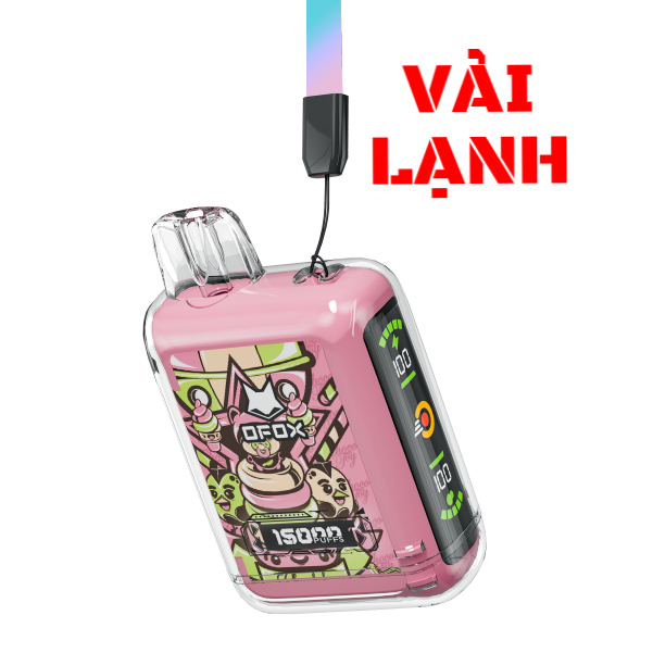 Ofox Seg Bar 15000 Hơi Vải Lạnh (50mg) – Pod 1 Lần