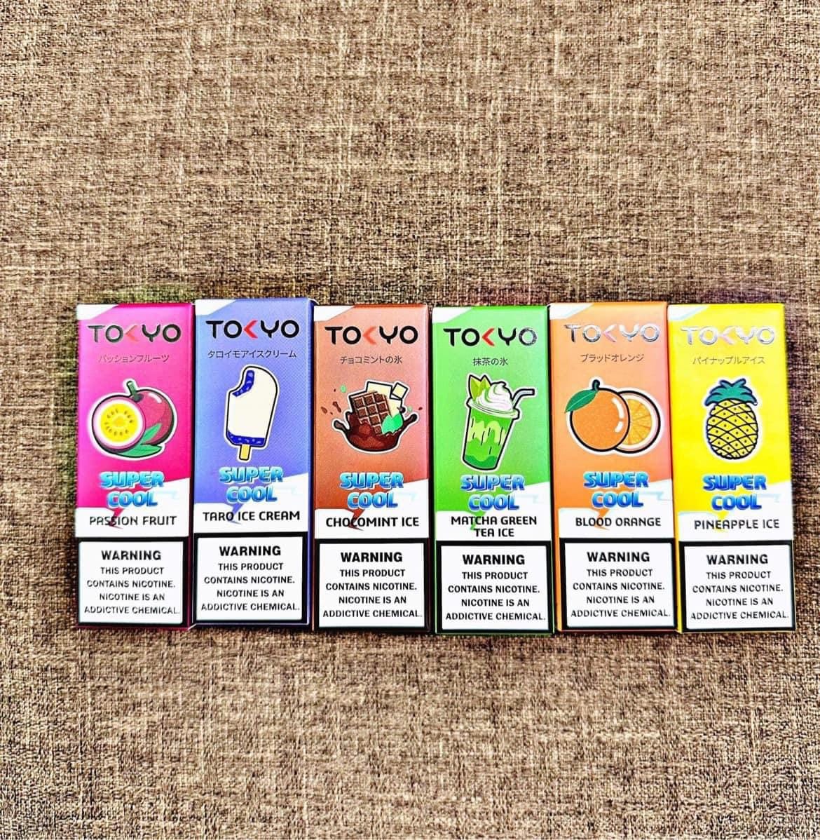 Tokyo Super Cool Kem Khoai Môn Saltnic (30ml / 35mg / 50mg)