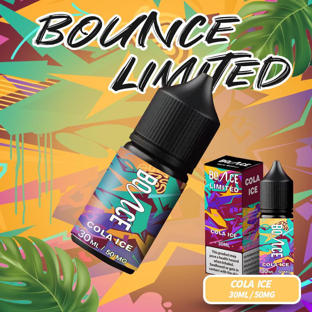 Bounce Limited Cola Ice Coca Cola Lạnh Saltnic (30ml / 50mg)