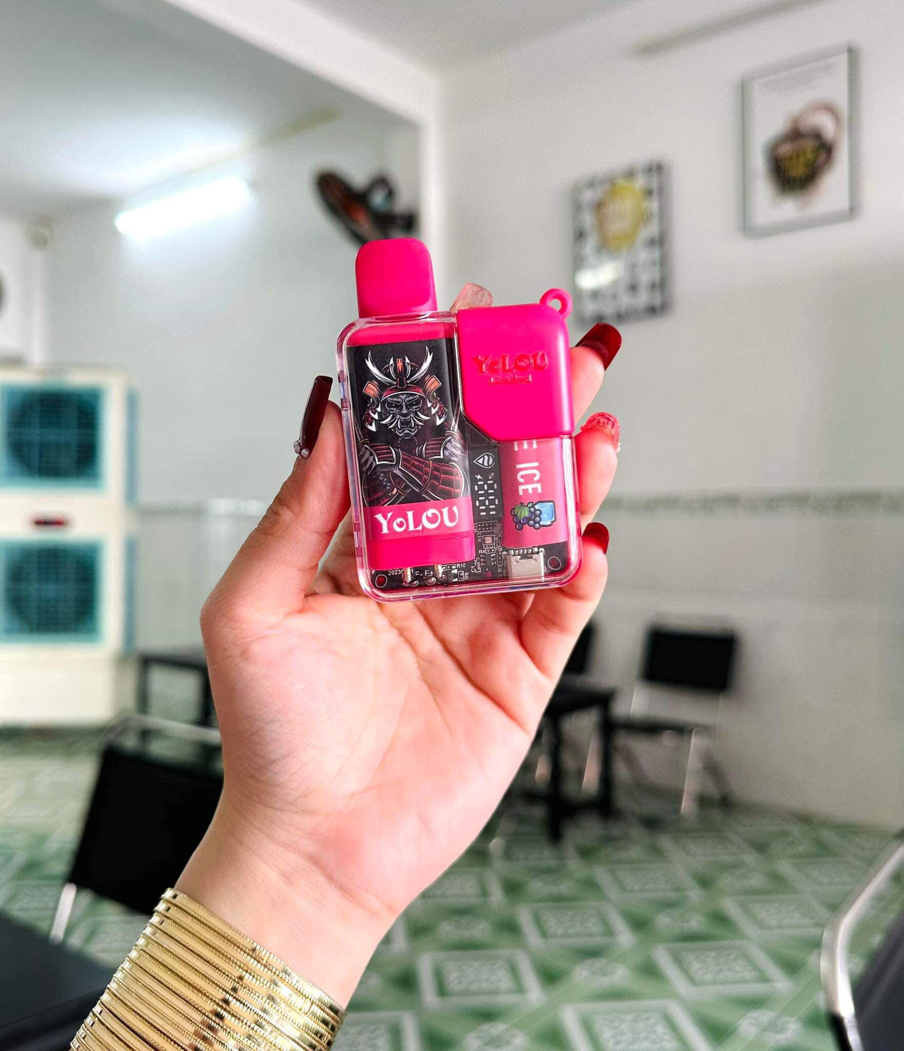 Yolou 12000 Hơi - Nho Lạnh (50mg) – Pod 1 Lần