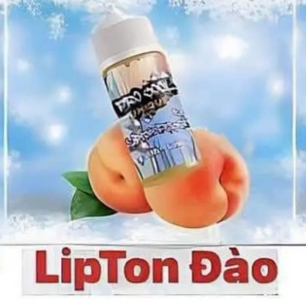 Unique Pro Cool Lipton Đào Saltnic (30ml / 60mg)