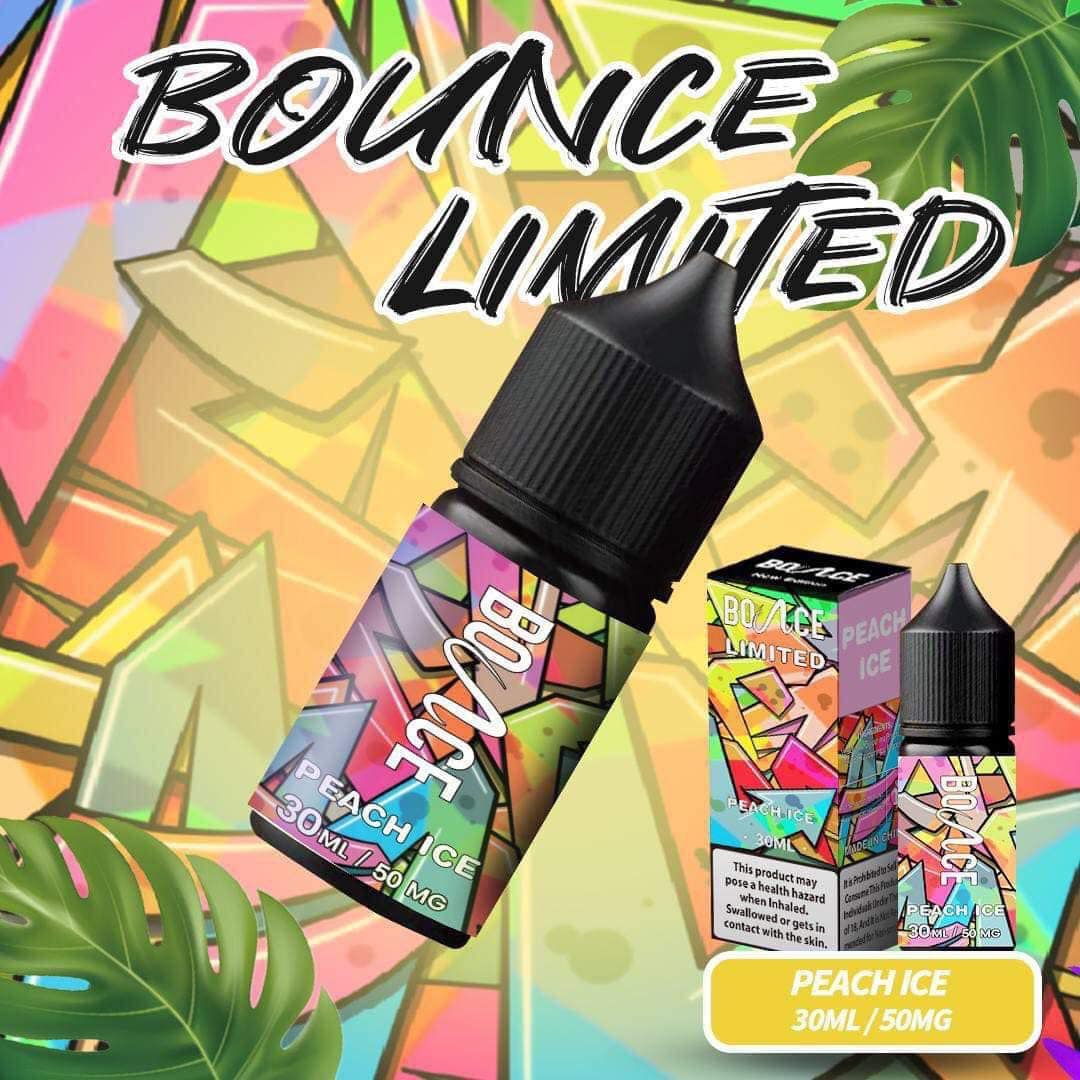 Bounce Limited Peach Ice Đào Lạnh Saltnic (30ml / 50mg)