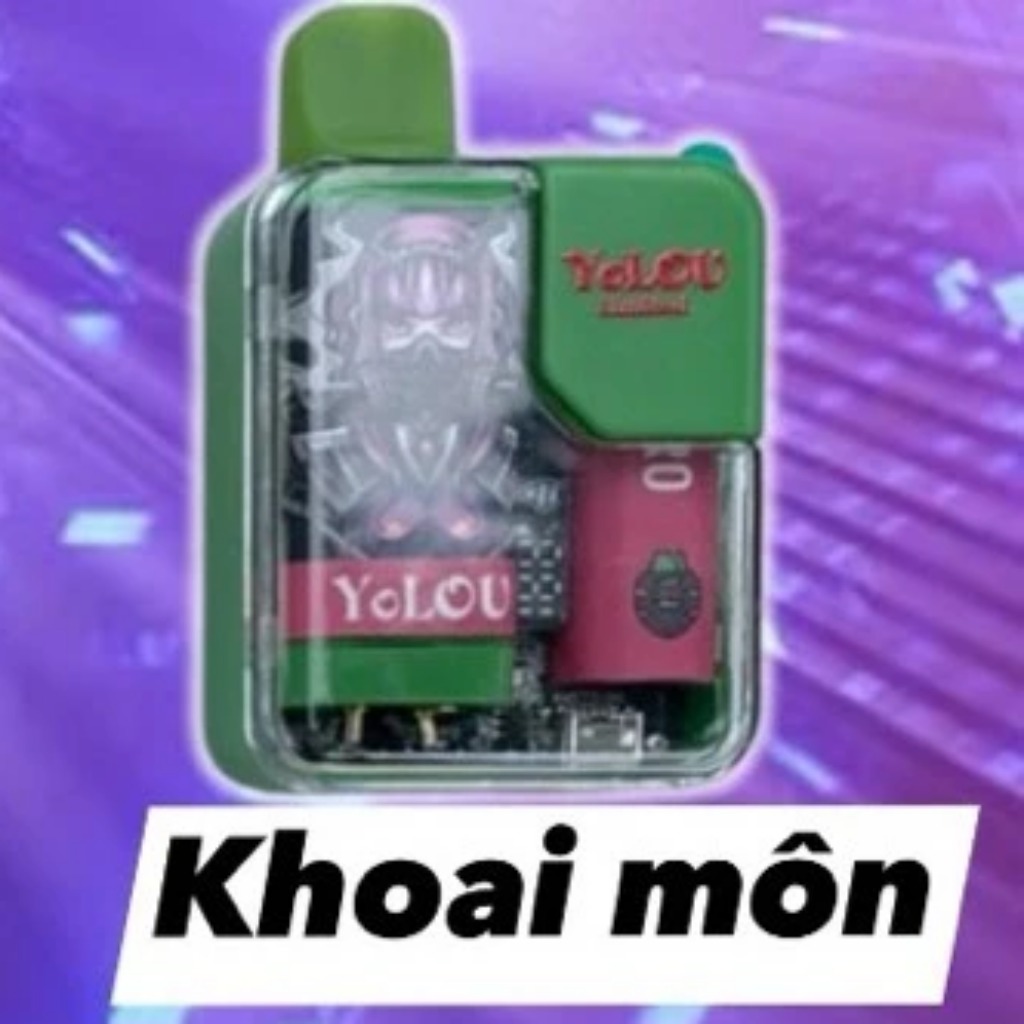 Yolou 12000 Hơi - Khoai Môn (50mg) – Pod 1 Lần