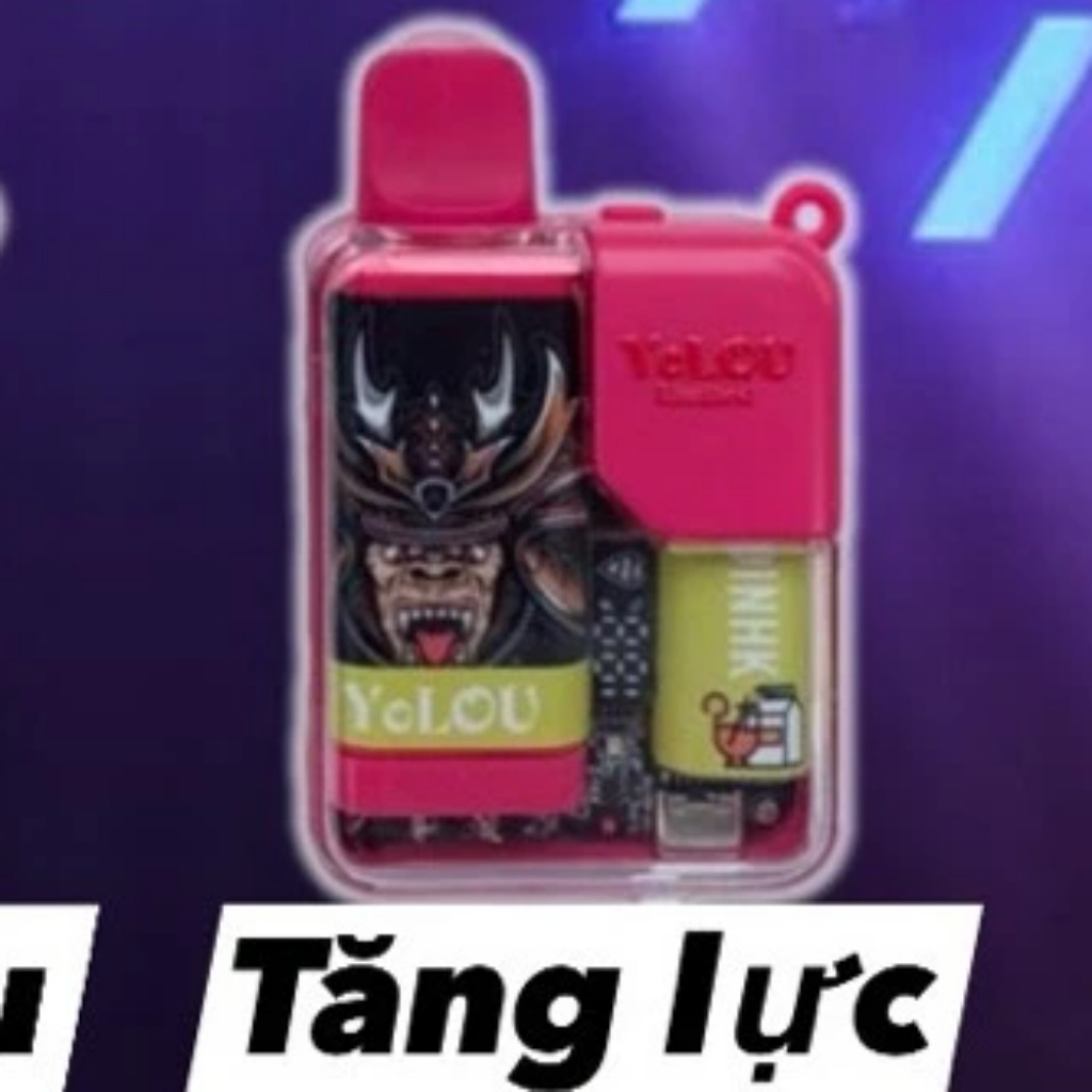Yolou 12000 Hơi - Nước Tăng Lực (50mg) – Pod 1 Lần