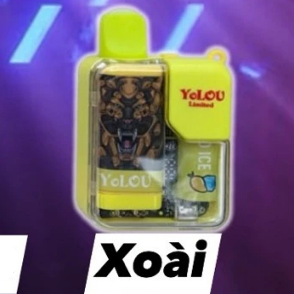 Yolou 12000 Hơi - Xoài Lạnh (50mg) – Pod 1 Lần