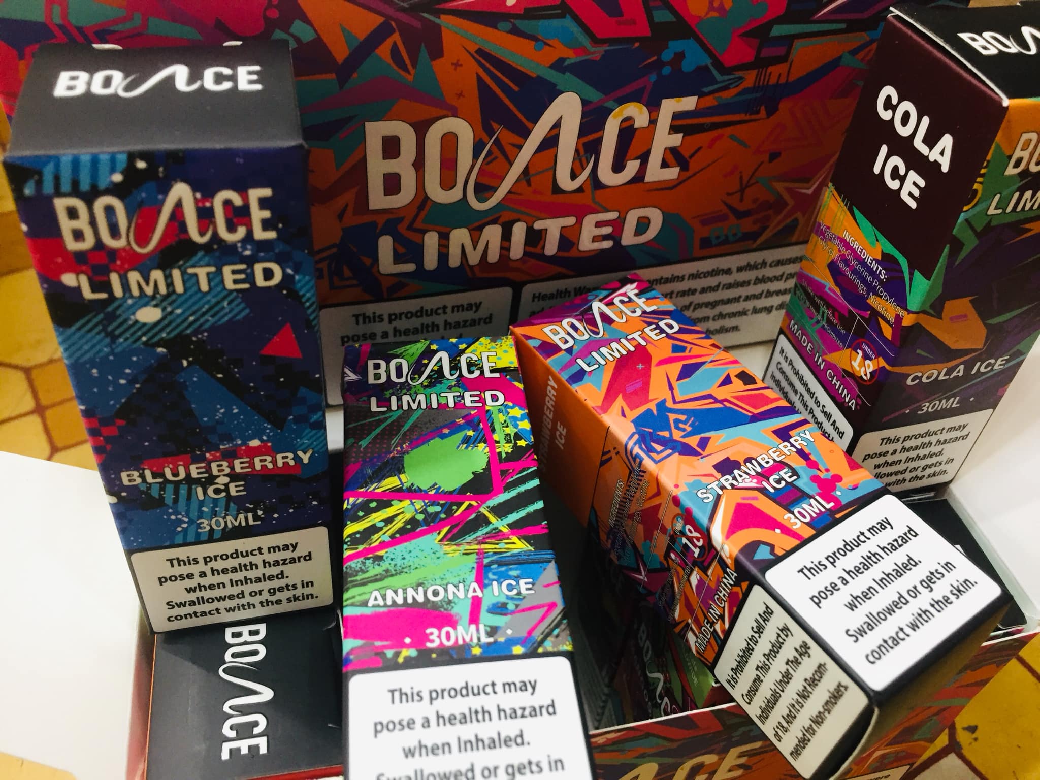 Bounce Limited Annona Ice Mãng Cầu Lạnh Saltnic (30ml / 50mg)