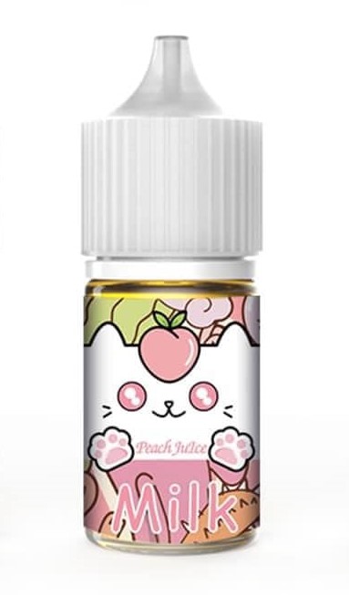 Lavie Milk Peach Juice Nước Ép Đào Lạnh Saltnic (30ml / 50mg)