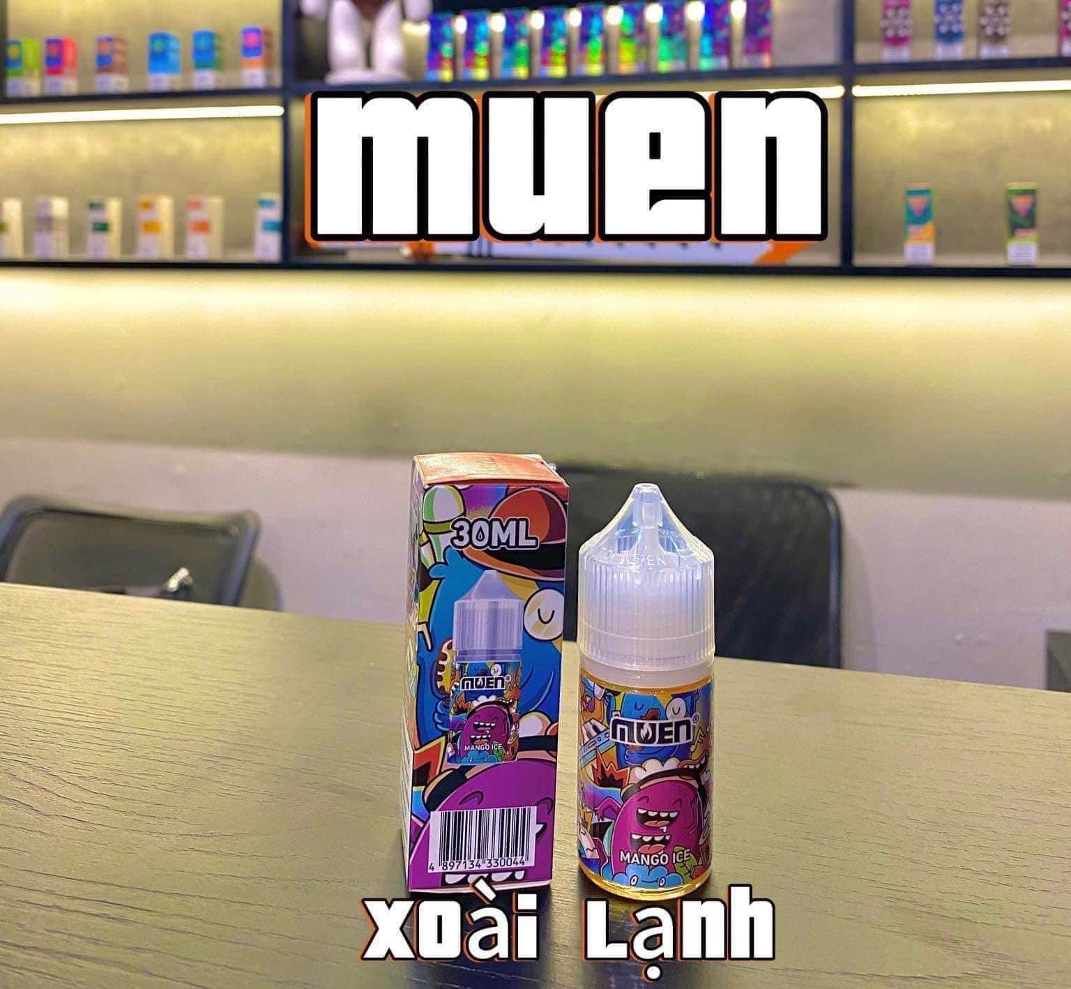 Muen Mango Ice Xoài Lạnh Saltnic (30ml / 50mg)