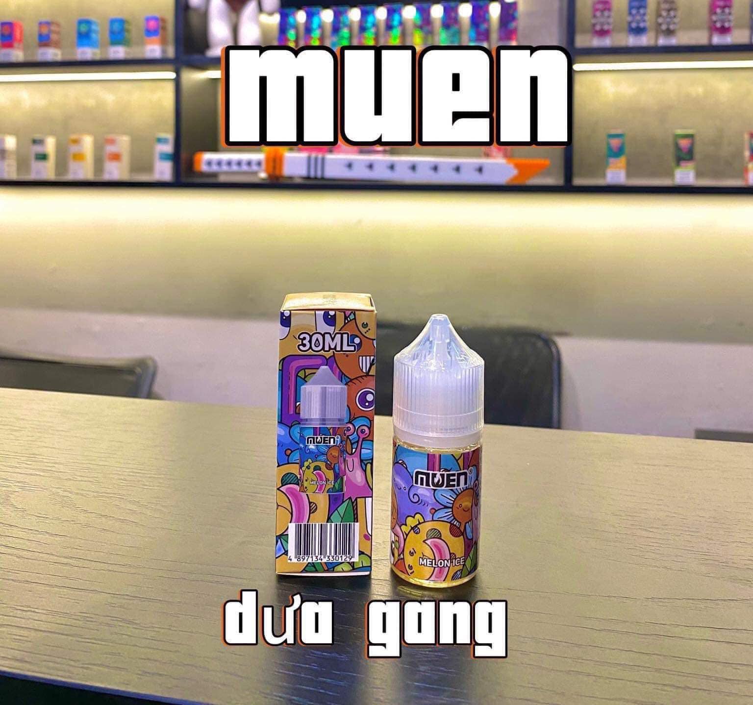 Muen Melon Ice Dưa Lưới Lạnh Saltnic (30ml / 50mg)