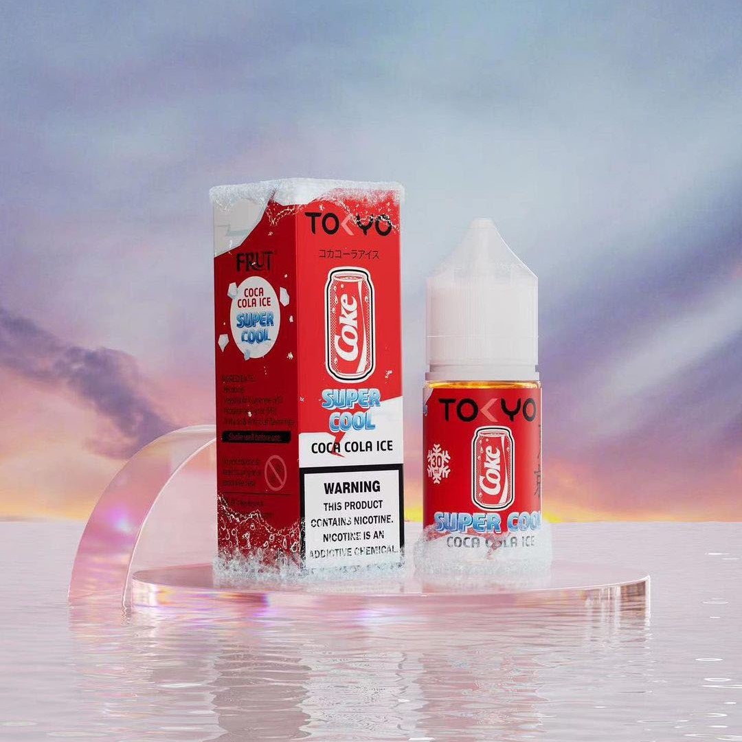 Tokyo Super Cool Coca Cola Lạnh Saltnic (30ml/35mg/50mg)