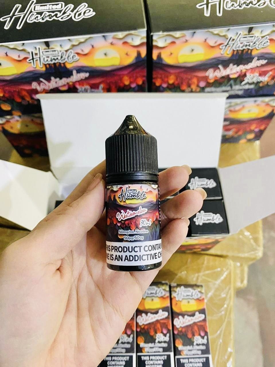 Humble Limited Dưa Hấu Lạnh Saltnic (30ml / 50mg)