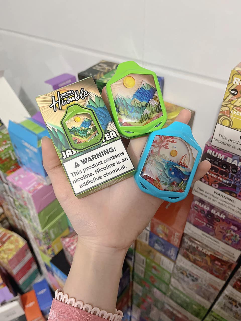 Humble (Limited) 12000 Hơi - Trà Hoa Nhài (50mg) – Pod 1 Lần