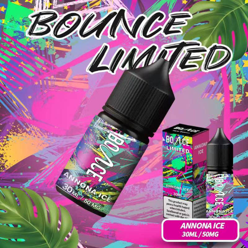 Bounce Limited Annona Ice Mãng Cầu Lạnh Saltnic (30ml / 50mg)
