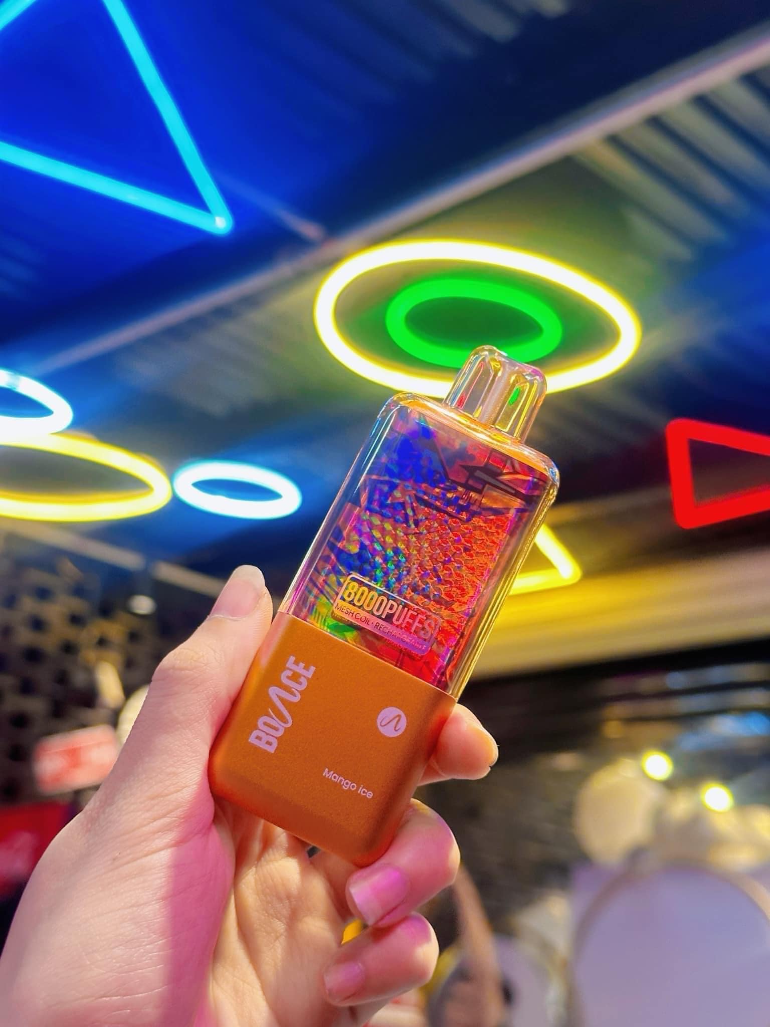 Turbo 8000 Hơi Hương Vị Xoài Lạnh (50mg) – Pod 1 Lần