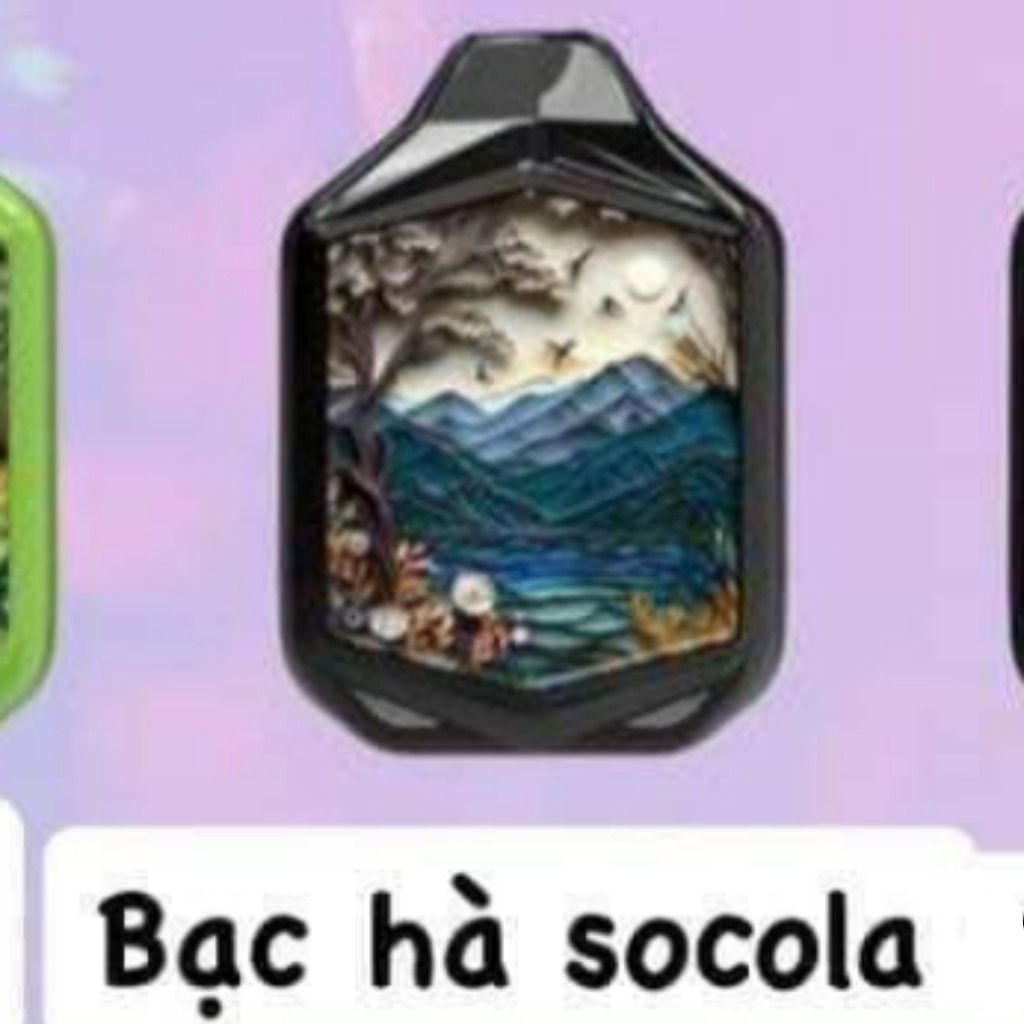 Humble (Limited) 12000 Hơi - Bạc Hà Socola (50mg) – Pod 1 Lần