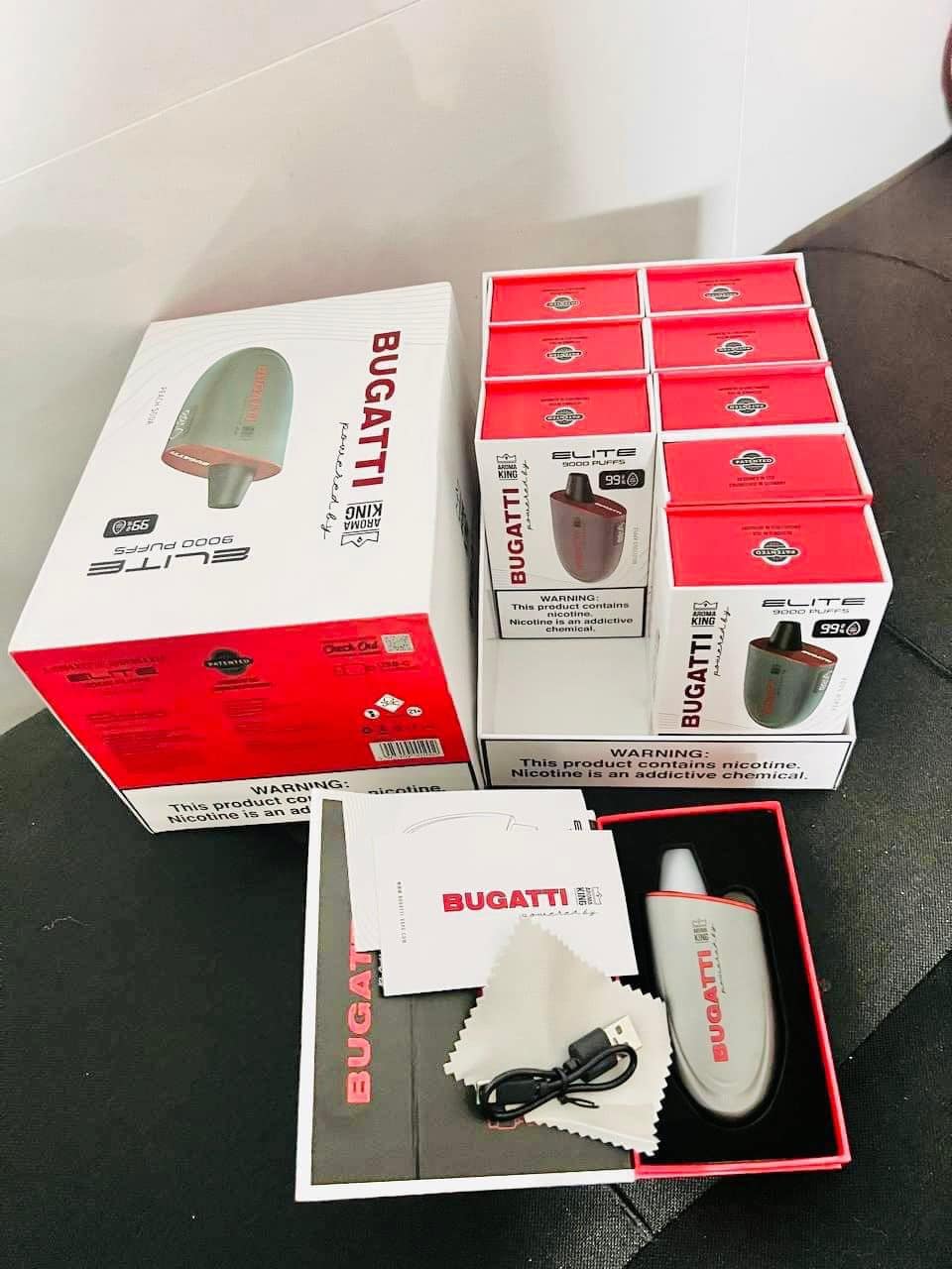 Bugatti Elite 9000 Hơi Chanh Nho Dâu (50mg) – Pod 1 Lần