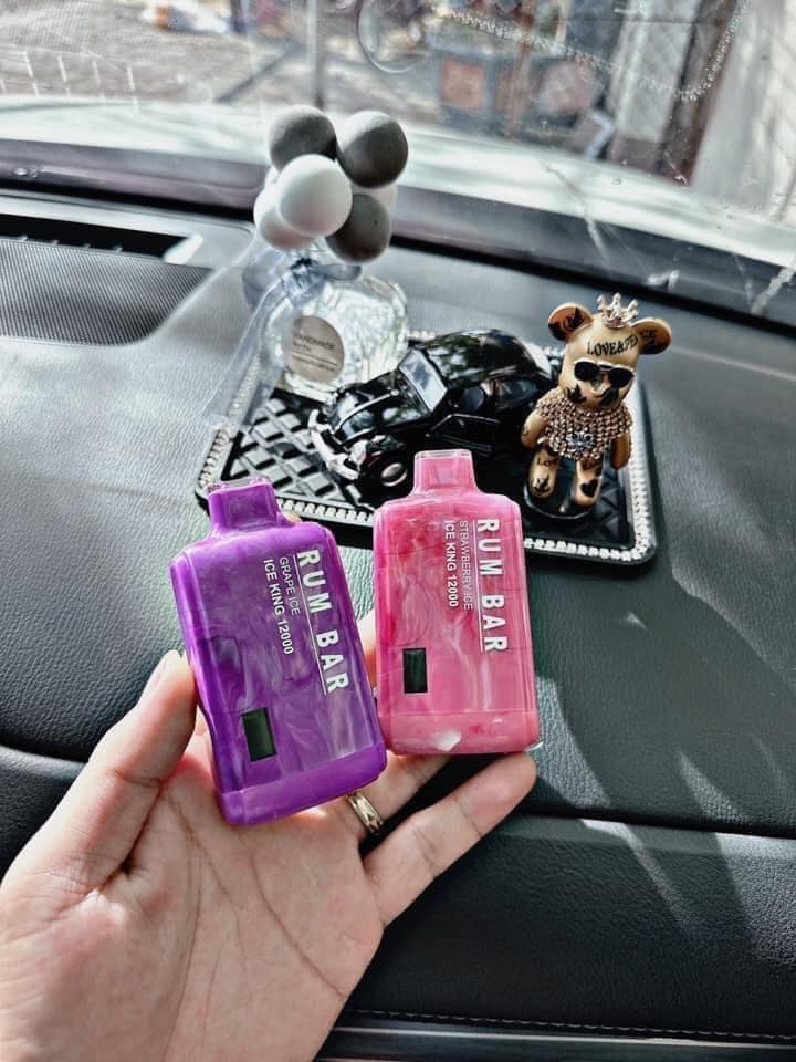 Rum Bar 12000 Hơi - Nho Lạnh (50mg) – Pod 1 Lần